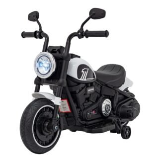 Moto Chopper FASTER 6V de batería para niños, Blanco, 1-4 AÑOS   INDA564-RA-AHL008